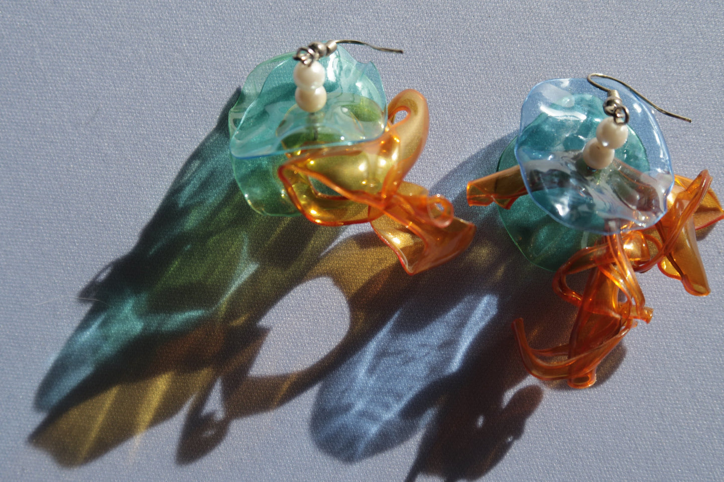 Handcrafted Recycled Plastic Jewelry for a Greener Future