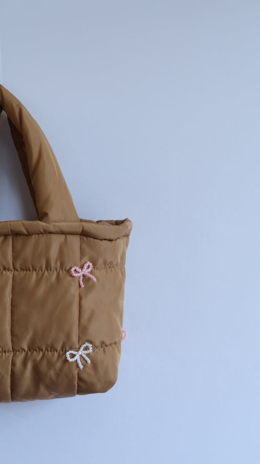 Quilted Padded Tote Bag