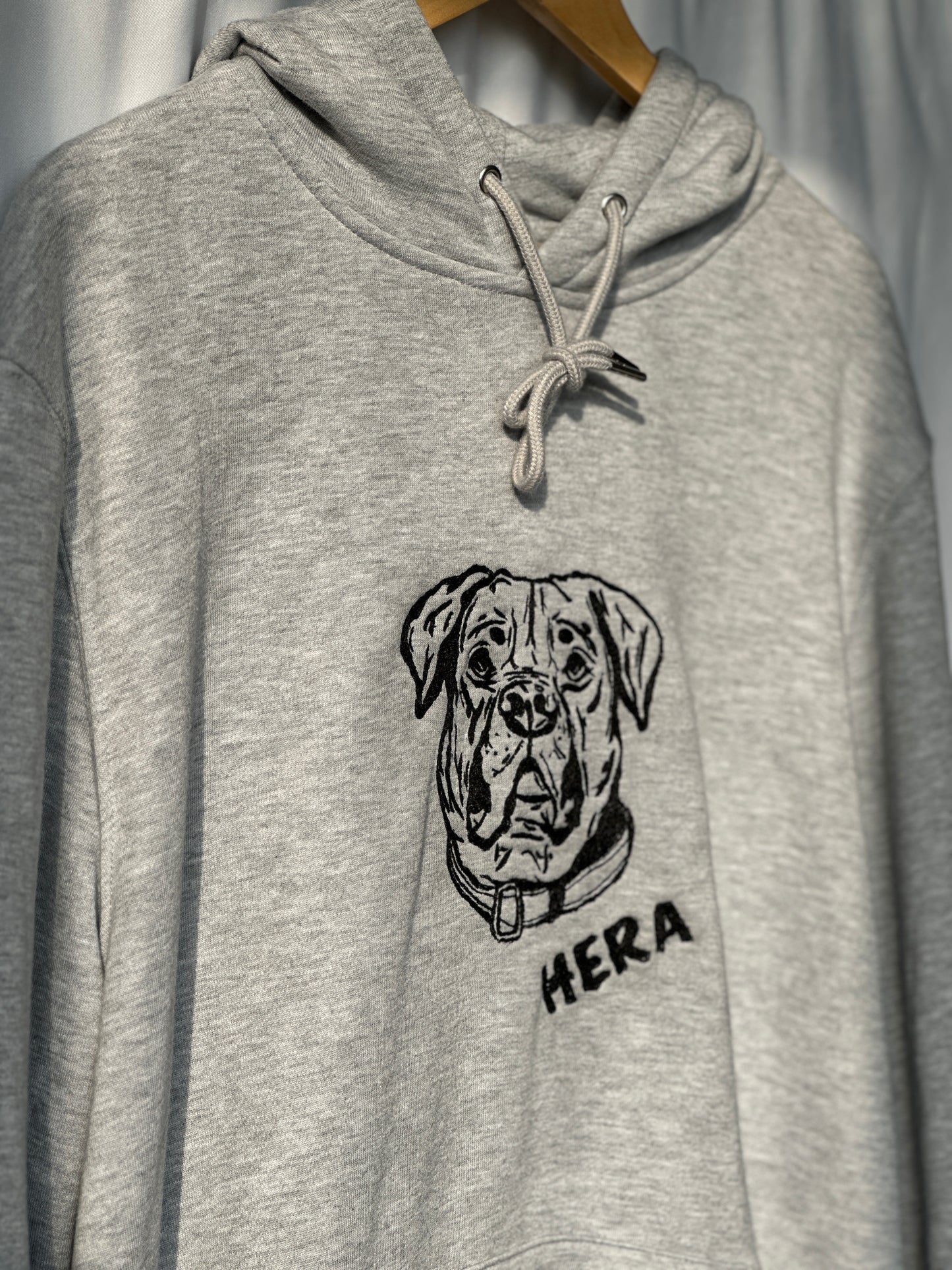 Custom Embroidered Pet Hoodie – Your Pet, Your Style!