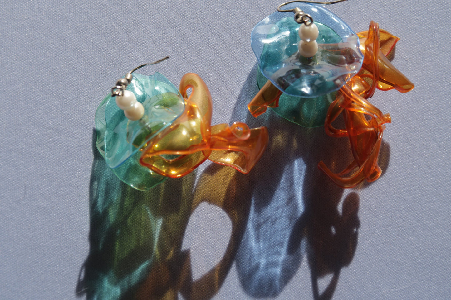 Handcrafted Recycled Plastic Jewelry for a Greener Future